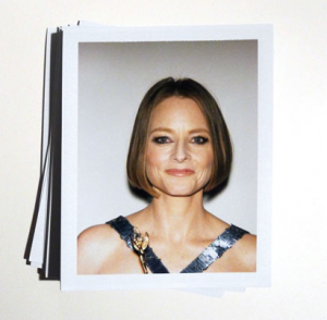 Jodie Foster at the 2013 Golden Globes. Photograph by Lucas Michael for New York magazine. (Click to enlarge.)